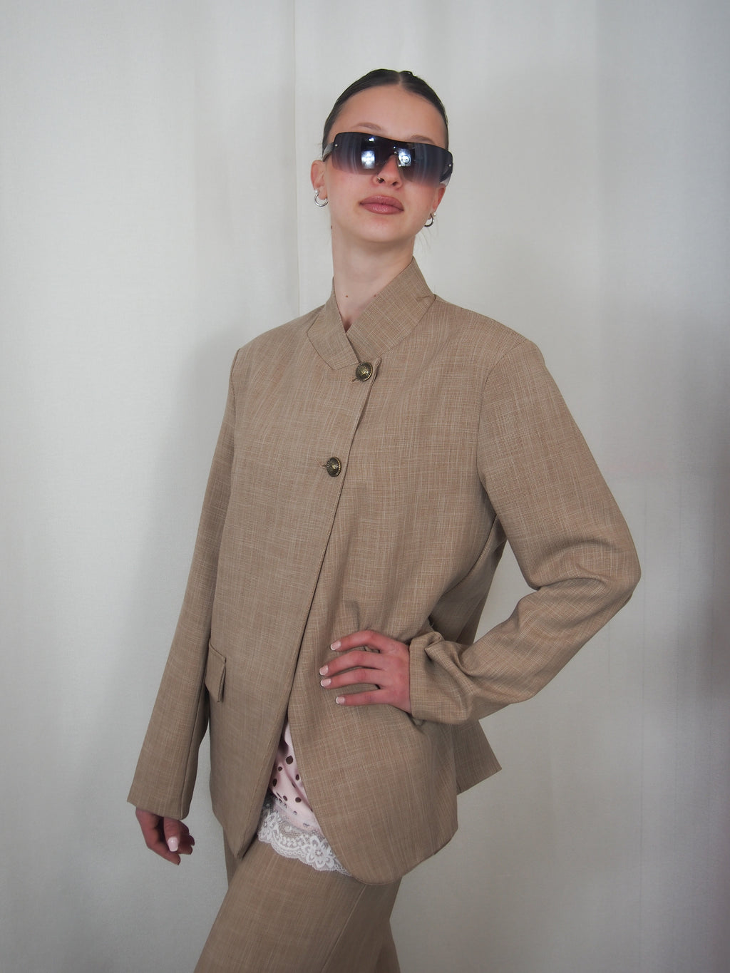 Blazer Collo Alla Coreana