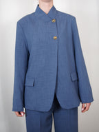 Blazer collo alla coreana