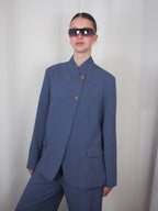 Blazer collo alla coreana