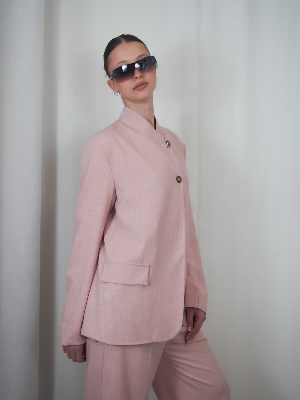 Blazer collo alla Coreana