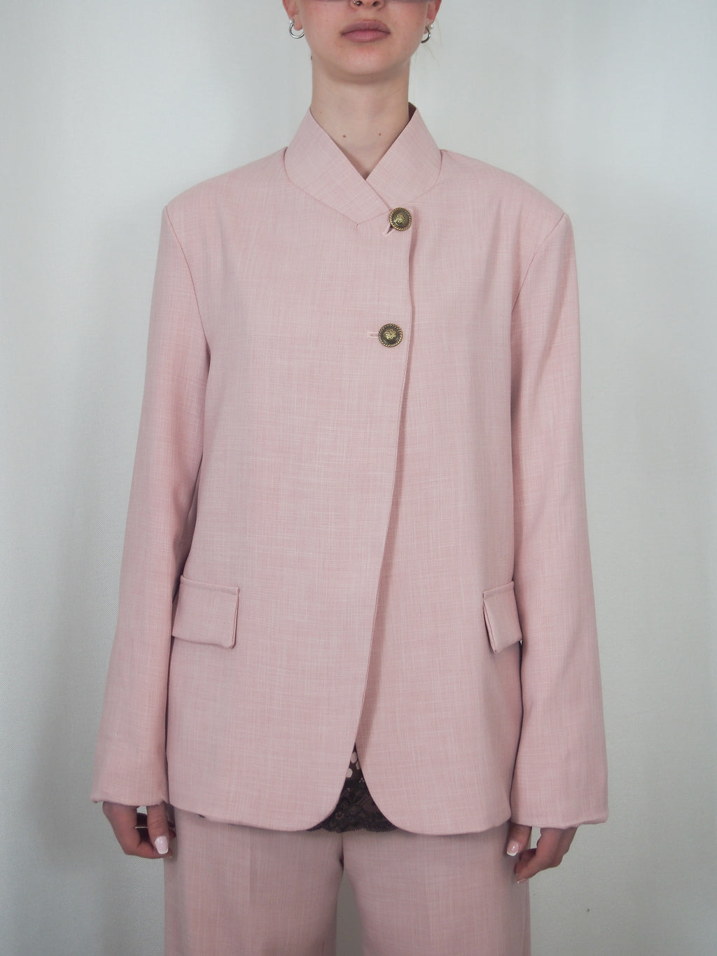 Blazer collo alla Coreana