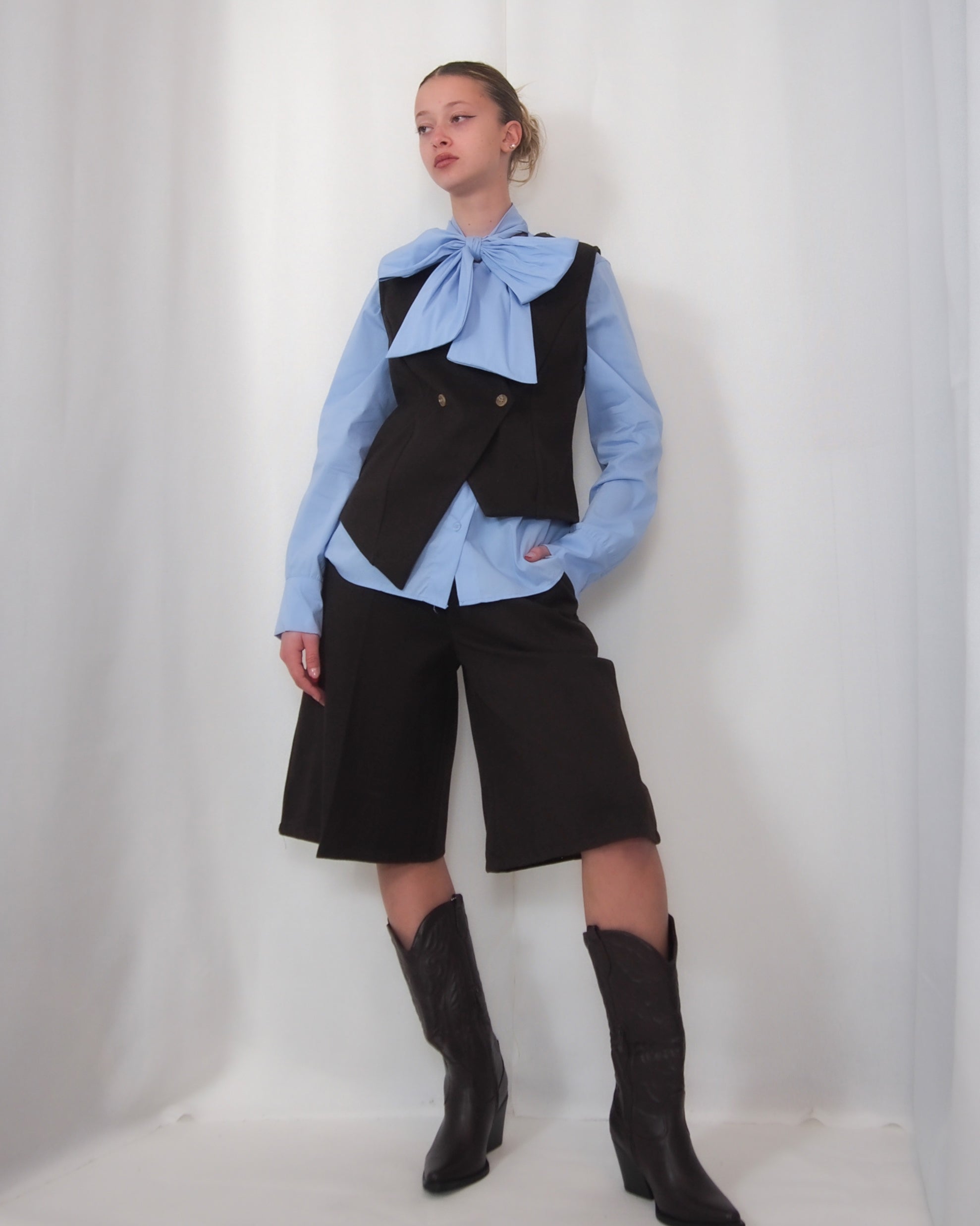 SHORTS/BERMUDA INVERNALI "BROWN"